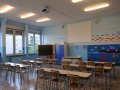 Un'aula della scuola Primaria tutte le aule sono dotate di PC, videoproiettore e collegamento in rete